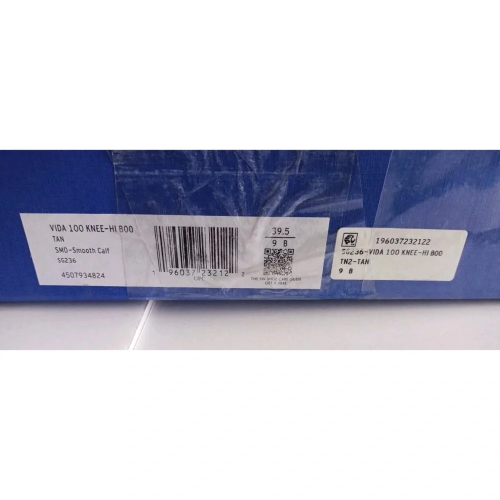 Stuart Weitzman Vida 100 Knee High Boot Tan 9 B, Brand New In Box - Picture 7 of 12